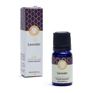 Essentiële olie Lavendel, geschikt voor diverse toepassingen.